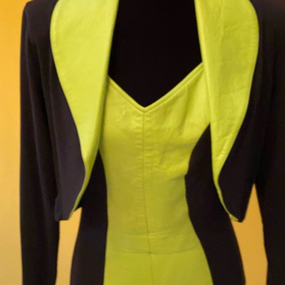 Leather and Lycra dress - Picture 8 of 10